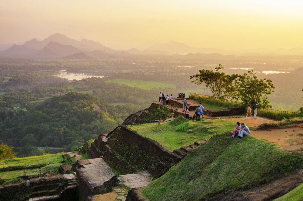 På en rejse til Sri Lanka ser du også Sigirya Rock-fæstningen