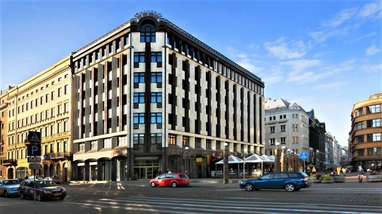 På en rejse til Riga bor du på 4-stjernede Hotel Roma
