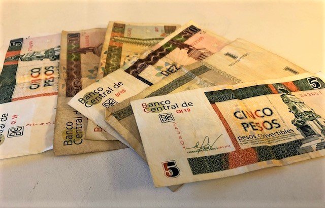 CUC-pengesedler fra Cuba